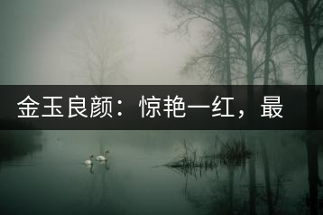 金玉良顏：驚艷一紅，最是高貴