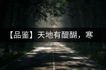 【品鑒】天地有醍醐，寒山吼，苦樂皆隨風(fēng)