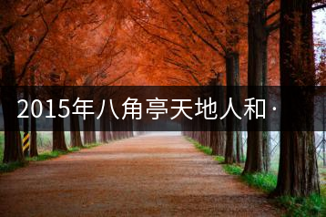 2015年八角亭天地人和·生態(tài)方磚（熟）即將上市