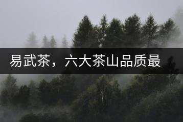 易武茶，六大茶山品質(zhì)最優(yōu)