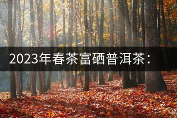 2023年春茶富硒普洱茶：1.富硒有機(jī)手工生普，市場(chǎng)指導(dǎo)價(jià)800元／公斤；2.富硒有機(jī)一級(jí)紅茶，市場(chǎng)指導(dǎo)價(jià)800元／公斤；3.富硒有機(jī)熟普餅，市場(chǎng)指導(dǎo)價(jià)1000元／公斤；4.富硒有機(jī)月光白茶，市場(chǎng)指導(dǎo)價(jià)800元／公斤。