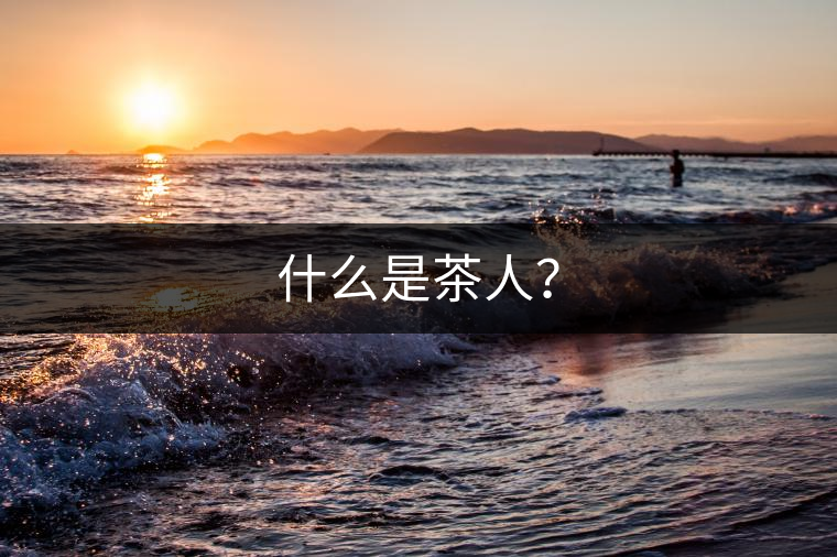 什么是茶人？