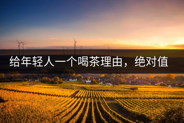 給年輕人一個(gè)喝茶理由，絕對(duì)值得收藏的茶葉包裝給年輕人一個(gè)喝茶理由，絕對(duì)值得收藏的茶葉包裝