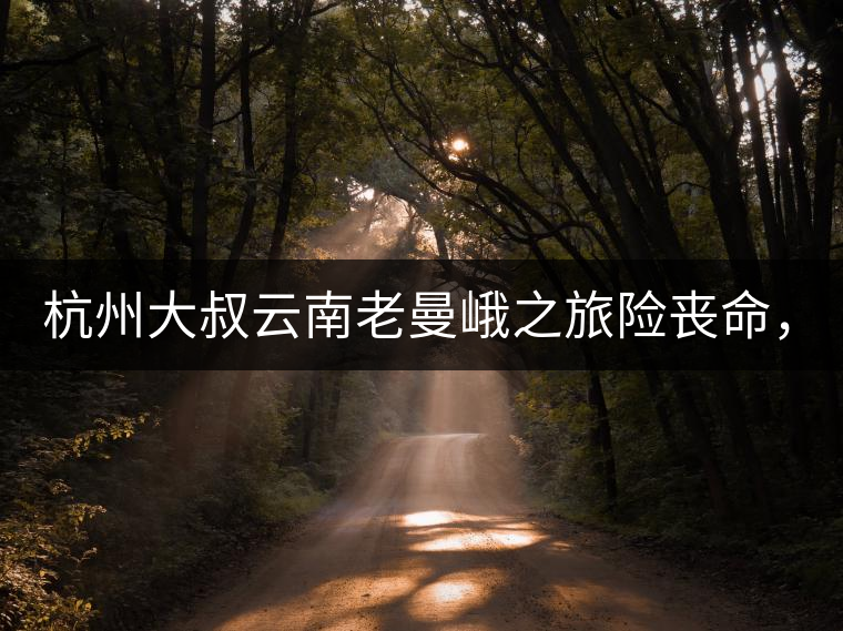 杭州大叔云南老曼峨之旅險(xiǎn)喪命，買下茶園種茶，成普...杭州大叔云南老曼峨之旅險(xiǎn)喪命，買下茶園種茶，成普洱圈網(wǎng)紅