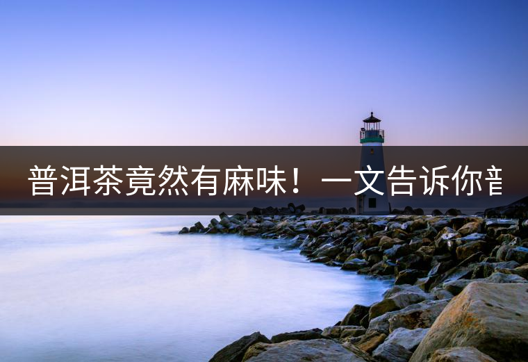 普洱茶竟然有麻味！一文告訴你普洱茶出現(xiàn)麻味的7個(gè)原因！