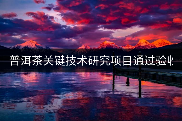普洱茶關(guān)鍵技術(shù)研究項目通過驗收 普洱茶發(fā)展再添力 普洱茶關(guān)鍵技術(shù)研究項目通過驗收 普洱茶發(fā)展再添力