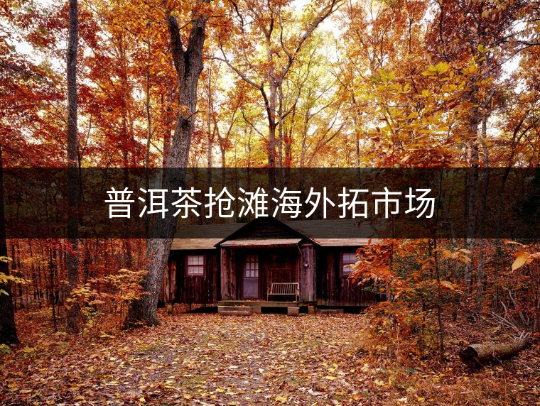 普洱茶搶灘海外拓市場(chǎng) 普洱茶搶灘海外拓市場(chǎng)
