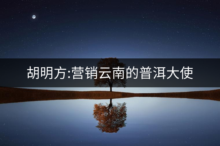 胡明方:營(yíng)銷(xiāo)云南的普洱大使