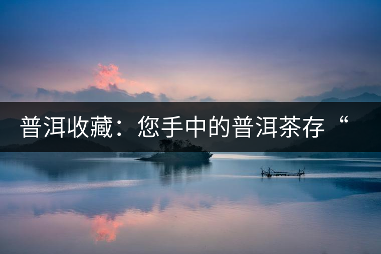 普洱收藏：您手中的普洱茶存“廢”了嗎?