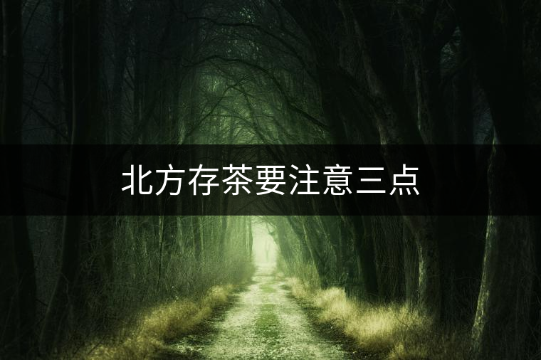 北方存茶要注意三點 北方存茶要注意三點