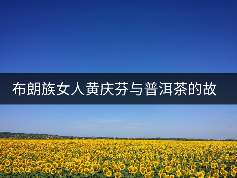 布朗族女人黃慶芬與普洱茶的故事