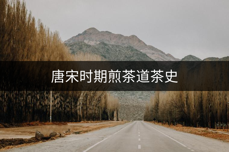 唐宋時期煎茶道茶史 唐宋時期煎茶道茶史