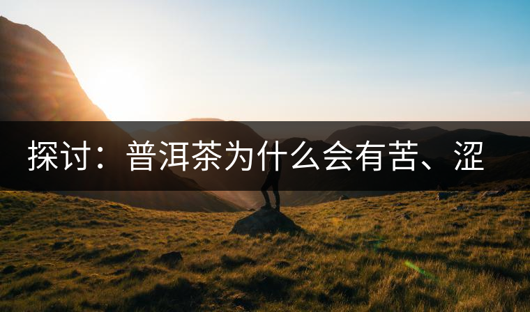 探討：普洱茶為什么會有苦、澀味兒？
