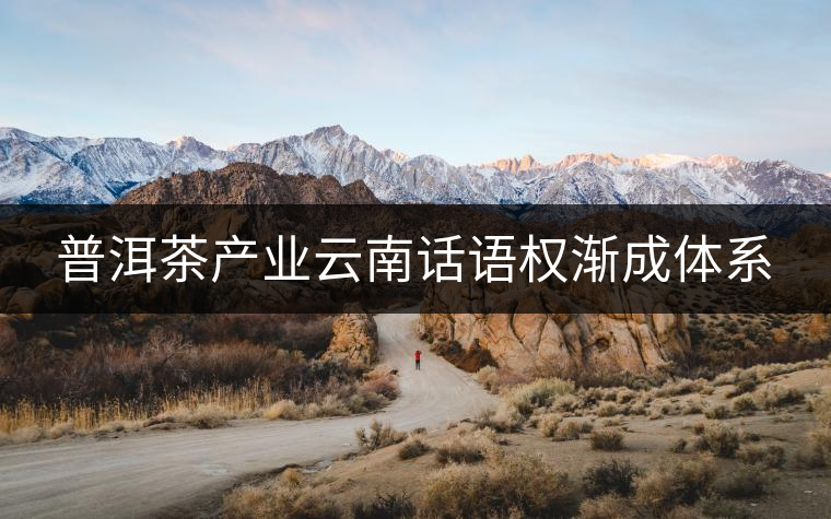普洱茶產(chǎn)業(yè)云南話語(yǔ)權(quán)漸成體系