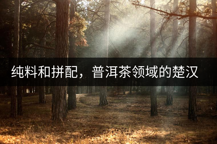 純料和拼配，普洱茶領域的楚漢之爭