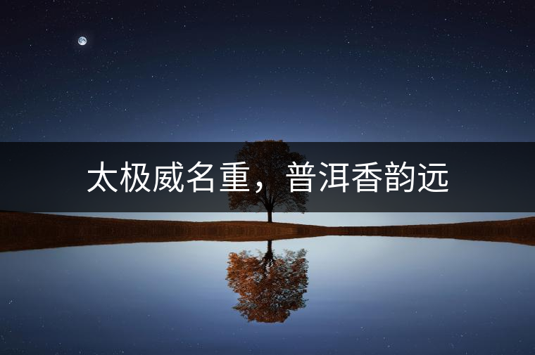 太極威名重，普洱香韻遠(yuǎn)