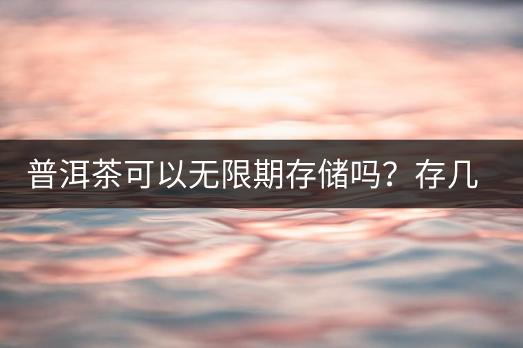 普洱茶可以無(wú)限期存儲(chǔ)嗎？存幾年最好喝？存得越久價(jià)格越貴？
