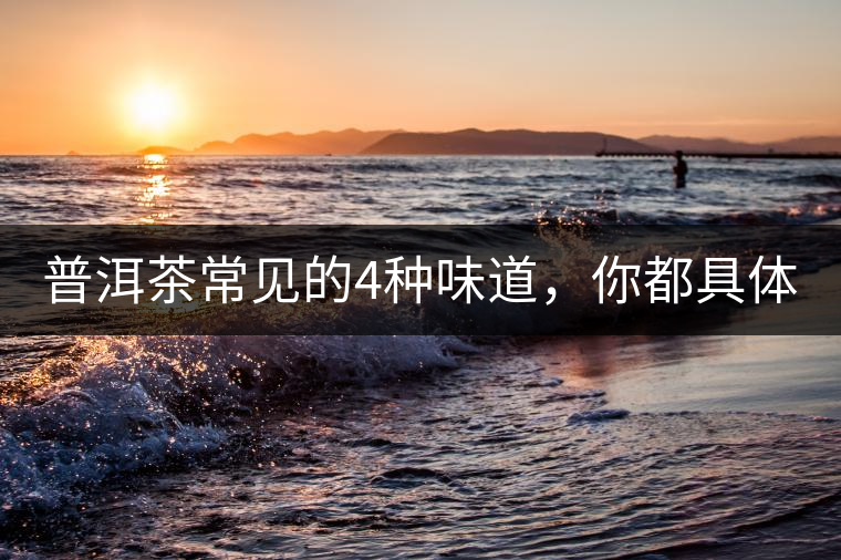 普洱茶常見的4種味道，你都具體了解過嗎？