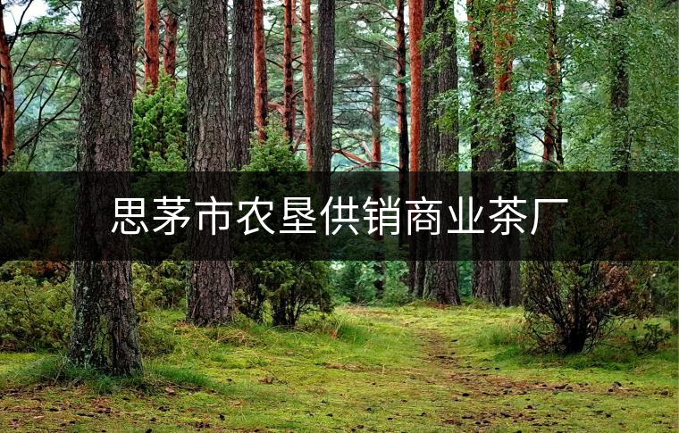 思茅市農(nóng)墾供銷商業(yè)茶廠