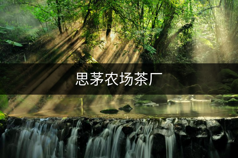 思茅農(nóng)場(chǎng)茶廠