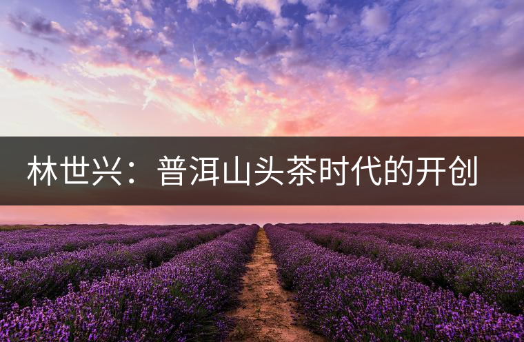 林世興:普洱山頭茶時(shí)代的開創(chuàng)者 林世興:普洱山頭茶時(shí)代的開創(chuàng)者