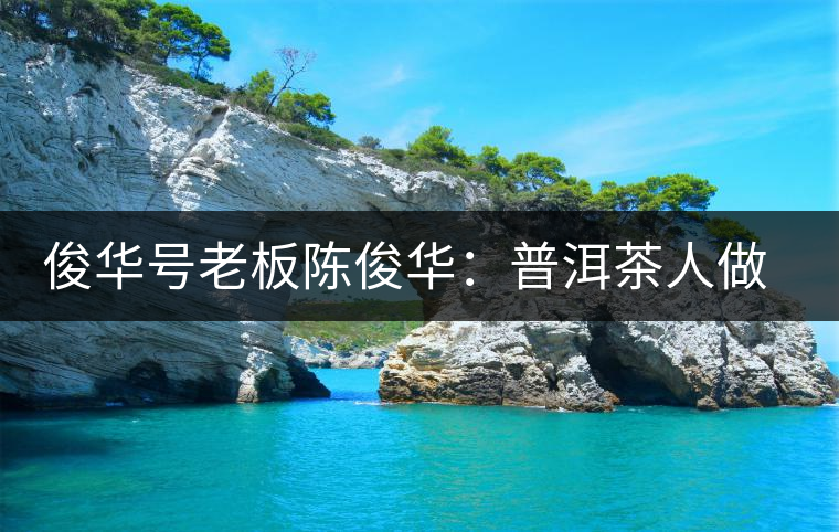 俊華號(hào)老板陳俊華:普洱茶人做茶有道 俊華號(hào)老板陳俊華:普洱茶人做茶有道