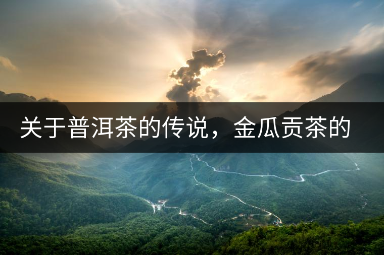 關(guān)于普洱茶的傳說，金瓜貢茶的來由