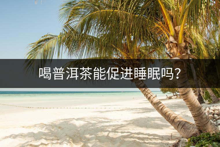 喝普洱茶能促進(jìn)睡眠嗎？