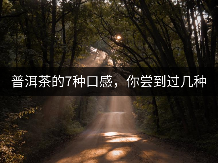普洱茶的7種口感，你嘗到過(guò)幾種？