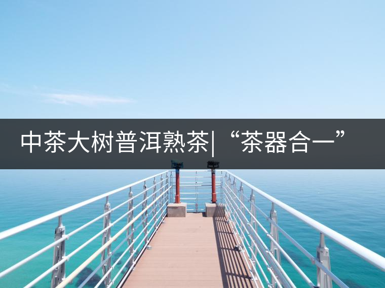 中茶大樹普洱熟茶|“茶器合一”的完美呈現(xiàn) 中茶大樹普洱熟茶|“茶器合一”的完美呈現(xiàn)