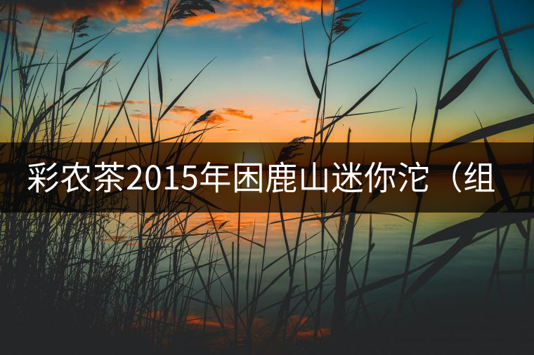 彩農(nóng)茶2015年困鹿山迷你沱(組圖) 彩農(nóng)茶2015年困鹿山迷你沱(組圖)