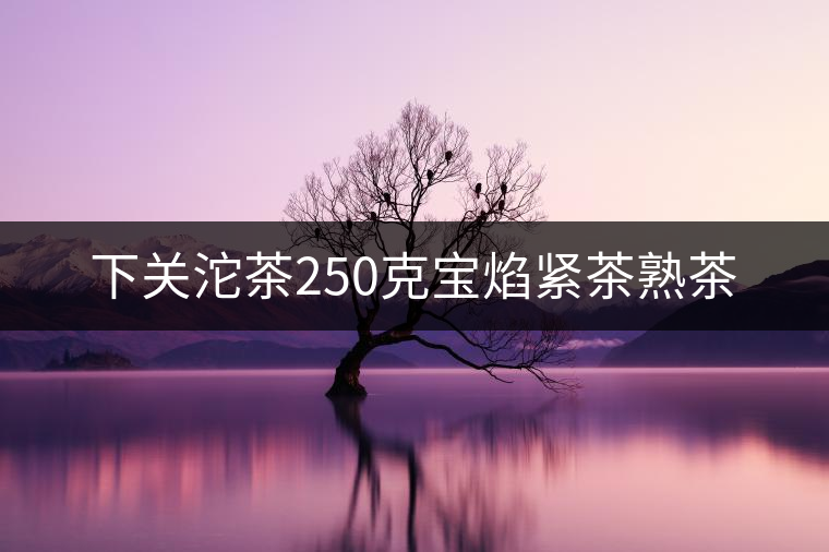 下關(guān)沱茶250克寶焰緊茶熟茶 下關(guān)沱茶250克寶焰緊茶熟茶