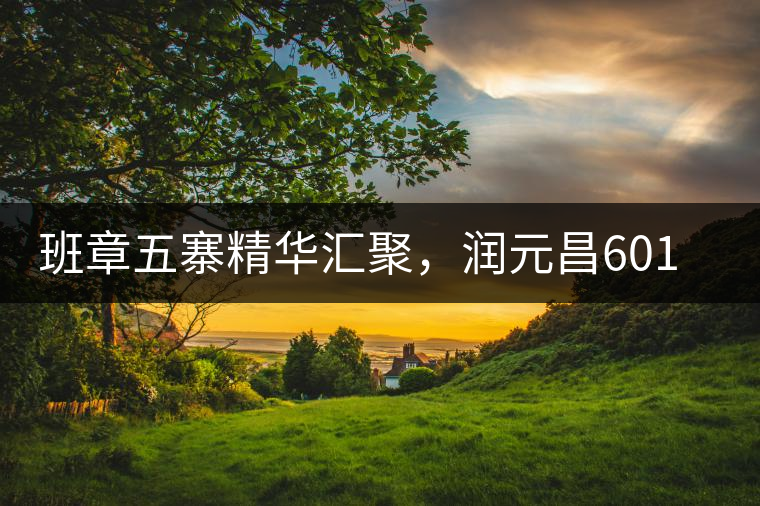 班章五寨精華匯聚，潤元昌601班章之春震撼來襲