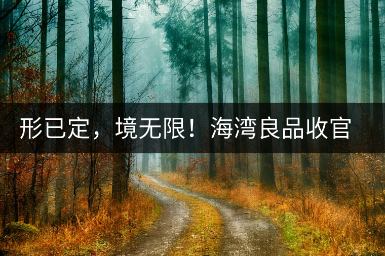 形已定，境無限！海灣良品收官季『良禪品』