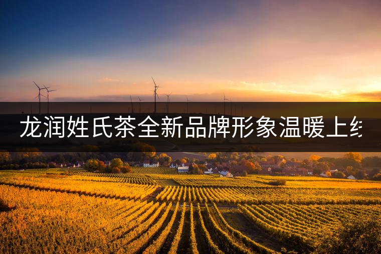 龍潤姓氏茶全新品牌形象溫暖上線！