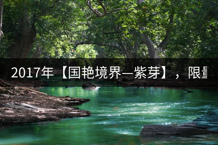 2017年【國艷境界—紫芽】，限量2017餅榮耀上市！