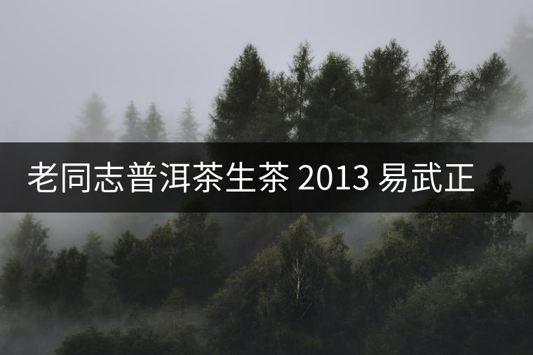 老同志普洱茶生茶 2013 易武正山七子餅 老同志普洱茶生茶 2013 易武正山七子餅