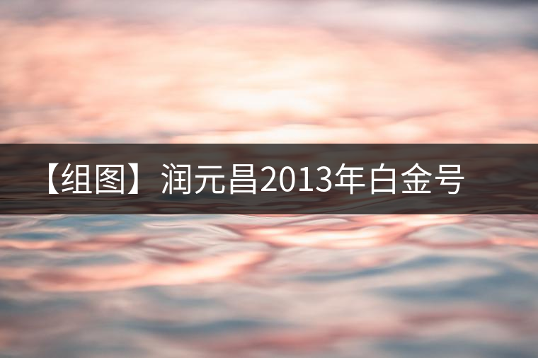 【組圖】潤元昌2013年白金號喬木圓茶開湯 【組圖】潤元昌2013年白金號喬木圓茶開湯