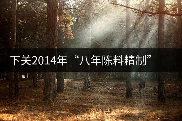 下關(guān)2014年“八年陳料精制”版高原陳開湯 下關(guān)2014年“八年陳料精制”版高原陳開湯