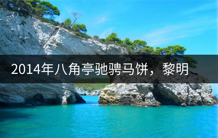 2014年八角亭馳騁馬餅，黎明茶廠馬年生肖紀(jì)念餅