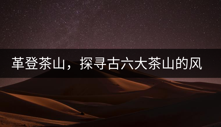 革登茶山，探尋古六大茶山的風(fēng)采