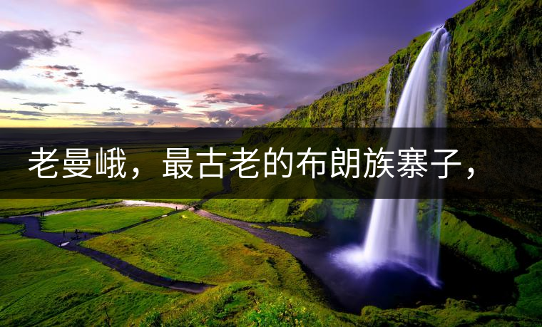 老曼峨，最古老的布朗族寨子，最極端的普洱茶