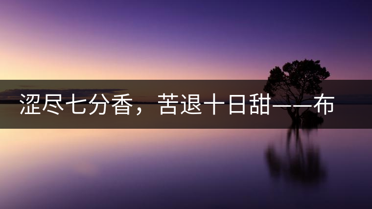 澀盡七分香，苦退十日甜——布朗山千年古寨曼新龍