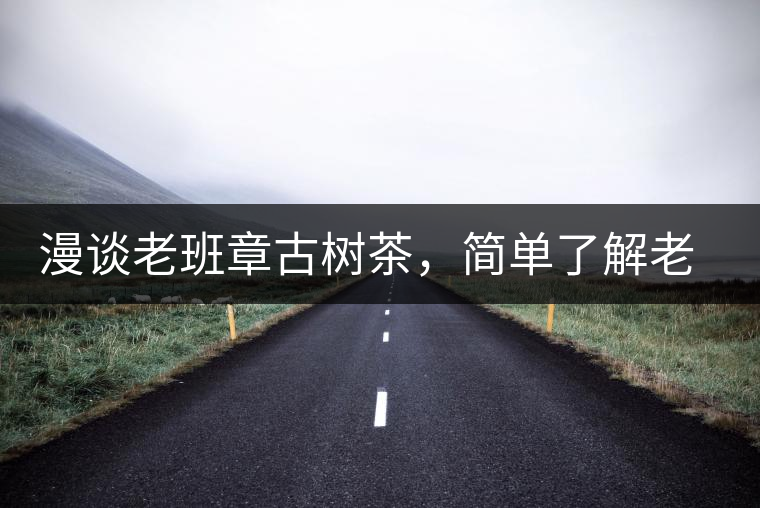 漫談老班章古樹茶，簡單了解老班章普洱茶