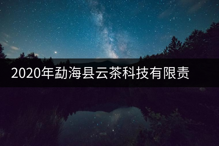 2020年勐?？h云茶科技有限責(zé)任公司簡(jiǎn)介