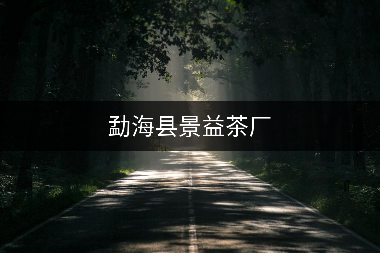 勐?？h景益茶廠