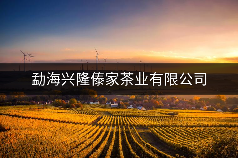 勐海興隆傣家茶業(yè)有限公司 勐海興隆傣家茶業(yè)有限公司
