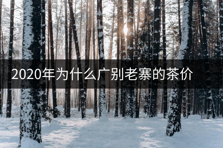 2020年為什么廣別老寨的茶價格這么貴名氣卻不是很大？-易武中聘號