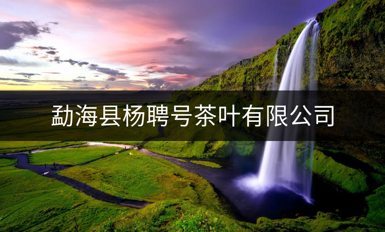 勐海縣楊聘號(hào)茶葉有限公司