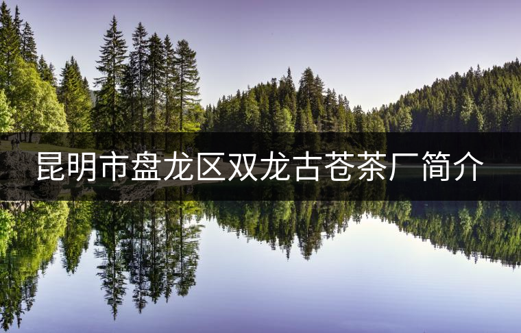 昆明市盤龍區(qū)雙龍古蒼茶廠簡介 昆明市盤龍區(qū)雙龍古蒼茶廠簡介